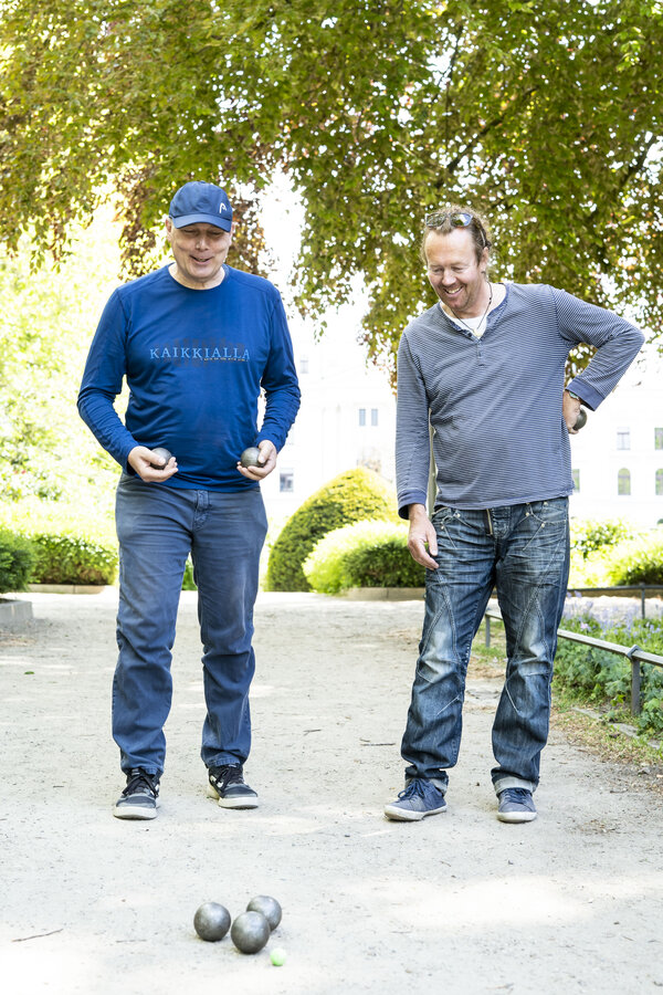 Thorsten Prietz (rechts) und Gösta Kirchner | © Cécile Ash 