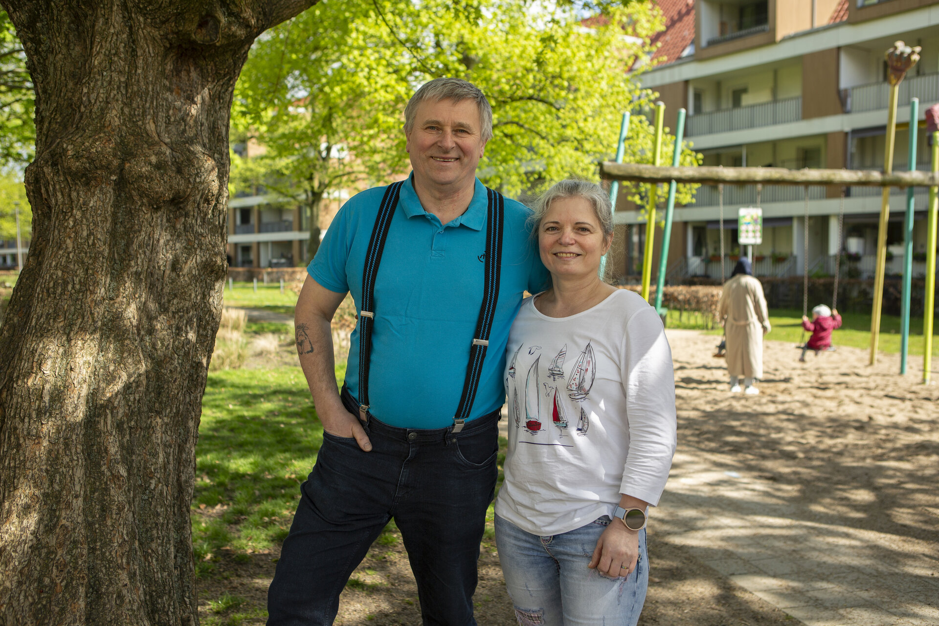 Marzena Anna (rechts) und Jaroslaw Zwierucho | © Cornelius Braun