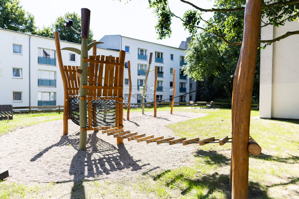 Spielplatz im Quartier Vierbergen | © Mike Schäfer